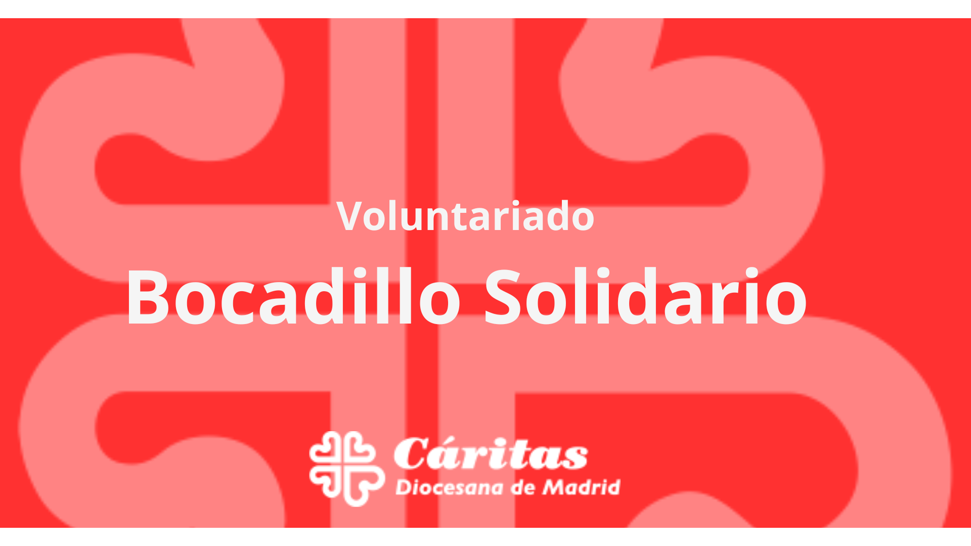 Bocadillo solidario - Cáritas Universitaria Madrid 